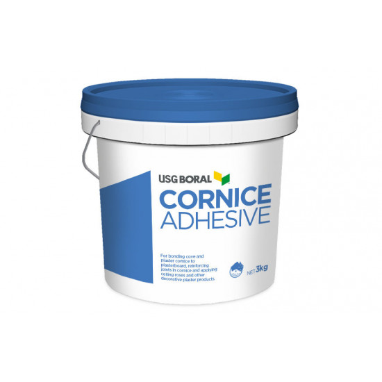 PLASTERBOARD Cornice Adhesive 3Kg DIY