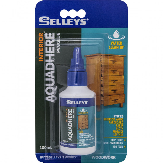 ADHESIVE Aquadhere Interior 100ml SELLEYS