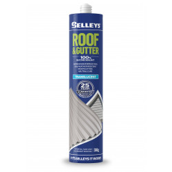 SILICONE Roof & Gutter 310g Translucent SELLEYS