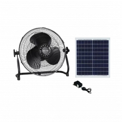 FAN Solar 7.5V 15W w/ Solar Panel 4400mAh