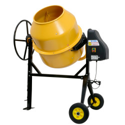  CEMENT MIXER Electric 180L Yellow / Orange