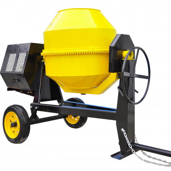 Cement Mixer Diesel 350L Yellow