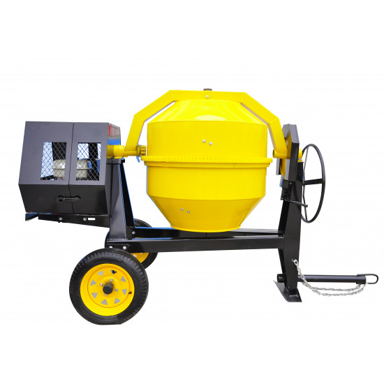 CEMENT MIXER Diesel 400L Yellow (TCM400-AD) CNBMIT