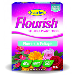 FERTILISER Flourish Flowers-Foliage Soluble Plant Food 500g