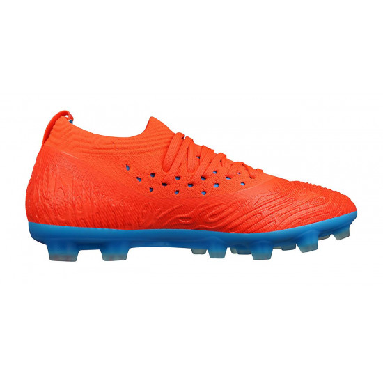 SHOES Soccer Fut 19.5 Netfit FG/AG Rd Blst-Blu Azur 7H PUMA