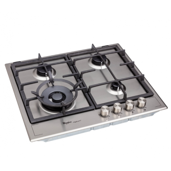 GAS Stove 60cm 4 Zone Ixellium WHIRLPOOL