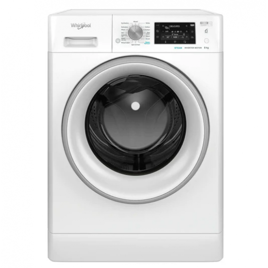 WASHING MACHINE 8kg 6th Sense  Front Load Washer WHIRLPOOL