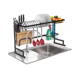 DISH RACK 85*32*52cm Stainless Steel