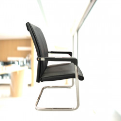 CHAIR Office Leather Black #6003