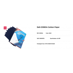 Carbon Paper A4 100 Sheets 1 (100 sheets) DELI