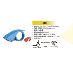 Packing Tape Dispenser 50*60*85MM DELI