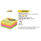 STICKY Notes 76x76mm 3"x3" 4x100sheets 4 Neon DELI