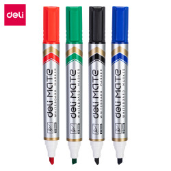 Dry Erase Marker Chisel 1-5mm 4C DELI