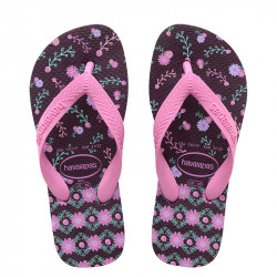 THONG Kids Flores CF 2967 Aubergine Sz: 35/36 HAVAIANAS