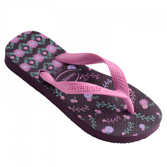 THONG Kids Flores CF 2967 Aubergine Sz: 27/28 HAVAIANAS