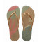 THONG Kids Slim Palette Glow FC 9877 SandGrey/Golden Sz:33/34 HAVAIANAS