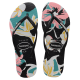 THONGS Slim Floral Basic FC 1069 Blk Blk Sz:37/38 HAVAIANAS