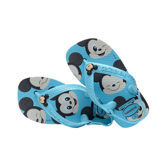 THONGS Baby Disney Classic 0031 Blue Sz: 23/24 HAVAIANAS