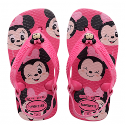 THONGS Baby DisneyClassic 5784 Pink Sz:17/18 HAVAIANAS