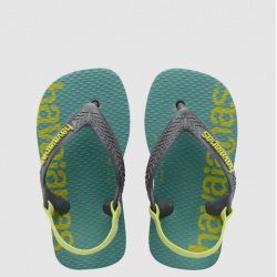 THONGS Baby Logo Mania 5735 B.Orng Sz:20 HAVAIANAS