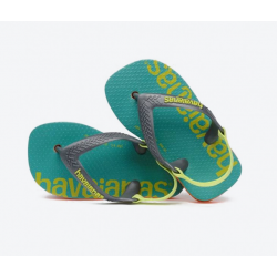 THONGS Baby Logo Mania 5735 B.Orng Sz:20 HAVAIANAS