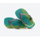 THONGS Baby Logo Mania 5735 B.Orng Sz:20 HAVAIANAS