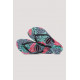 THONGS Slim Animal Floral 1069 Blk Blk Sz:37/38 HAVAIANAS