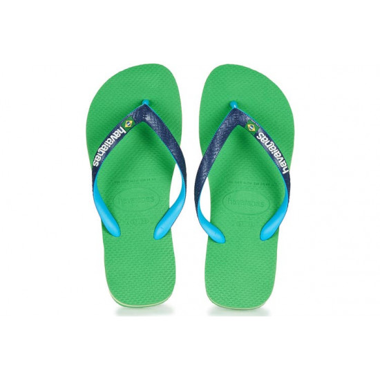 THONG Brazil Logo Mix 6820 S/Gry-Wht Size: 35/36 HAVAIANAS