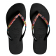 THONG Wmn H.Slim Strap Flw1069 Blk/Rd Sze:39/40 HAVAIANAS