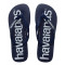 THONG Mens Top Logo Mania 0555 Navy Sze:37/38 HAVAIANAS