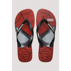 THONG Top Marvel 0090 Blk/Rd Spiderman Size:39/40 HAVAIANAS