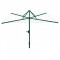 CLOTHESLINE Folding Rotary 7 Grass Green DAYTEK