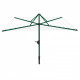 CLOTHESLINE Folding Rotary 7 Grass Green DAYTEK