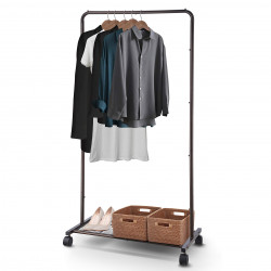 GARMENT RACK HangerSz:116x40x 145cm Steel w/Pwdr Cotng