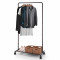 GARMENT RACK HangerSz:116x40x 145cm Steel w/Pwdr Cotng