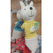 Rabbit pen bag 30*14cm