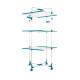 CLOTHESLINE AIRER 3 Tier 42 Rail White with Castors