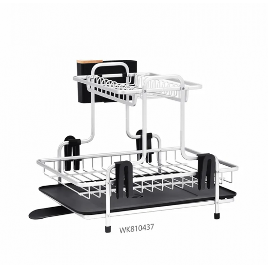 DISH RACK Blk WK810437 4307cmx32.9cmx11.3cm CNBM