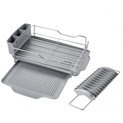 DISH RACK Blk WK112054 48cmx14.5cmx34.5cm CNBM