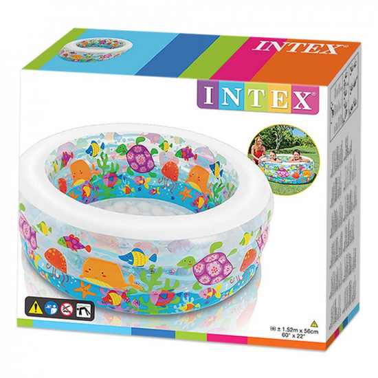 POOL Swimming Sea Aquarium 1.59mx1.59mx50 INTEX