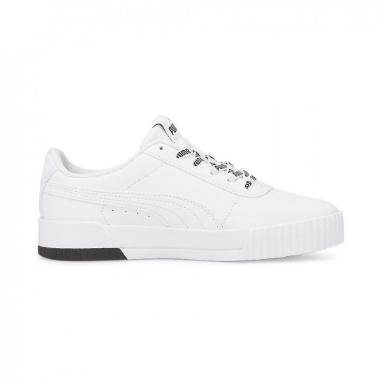 SHOE Wmns Carina logomania Wht-Puma Wht Size:10-5 PUMA