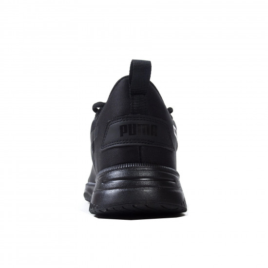 SHOES Running Flyer Flex Black-Black Size:12 PUMA