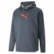 HOODIE Training Pwr Fleece Dark Slate Size:M PUMA