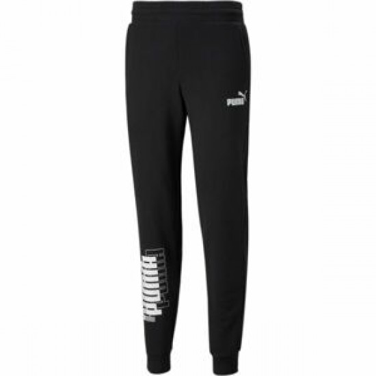 SWEATPANTS Puma Power Logo TR CI Puma Black Sz:L PUMA