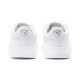 SHOES Carina L Puma White-White Silv SZ:8-5 PUMA