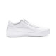 SHOES Carina L Puma White-White Silv SZ:8-5 PUMA