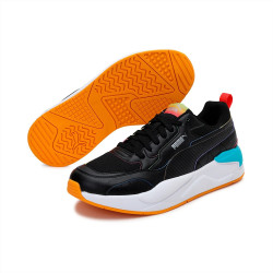 SHOES X-ray Square Rainbow Blk/Blue/Red Size:8 PUMA