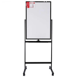 DELI WHITEBOARD Easel 2-sided Magnetic  600*900mm 24"*36" 