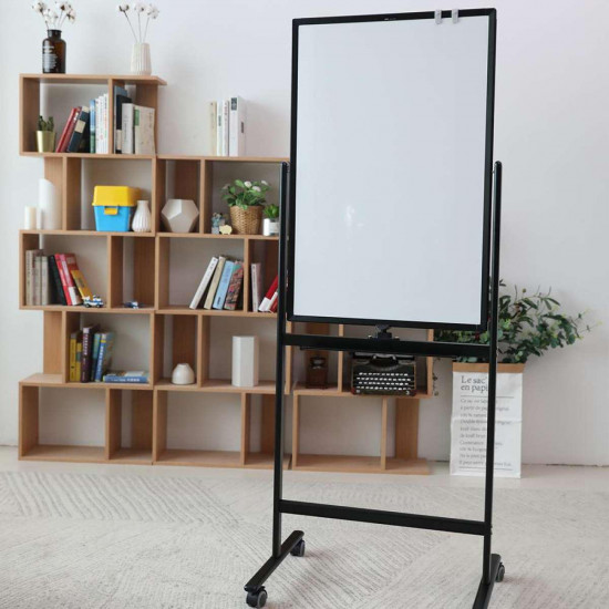 DELI WHITEBOARD Easel 2-sided Magnetic  600*900mm 24"*36" 