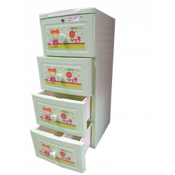 TANO CABINET - 4 DRAWERS 40 x 45 x 97 cm No. 221/4